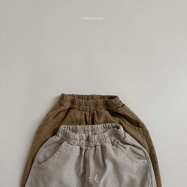 Atomeme - Korean Baby Fashion - #onlinebabyshop - Lemon Cropped Shorts - 6