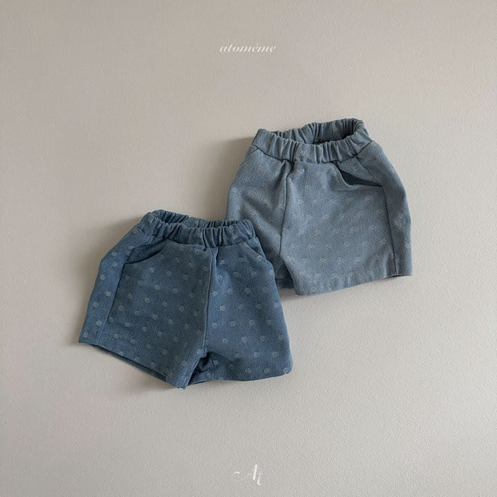 Atomeme - Korean Baby Fashion - #onlinebabyshop - Dot Shorts - 2