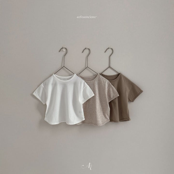 Atomeme - Korean Baby Fashion - #onlinebabyshop - Rosy Short Sleeve Tee - 6