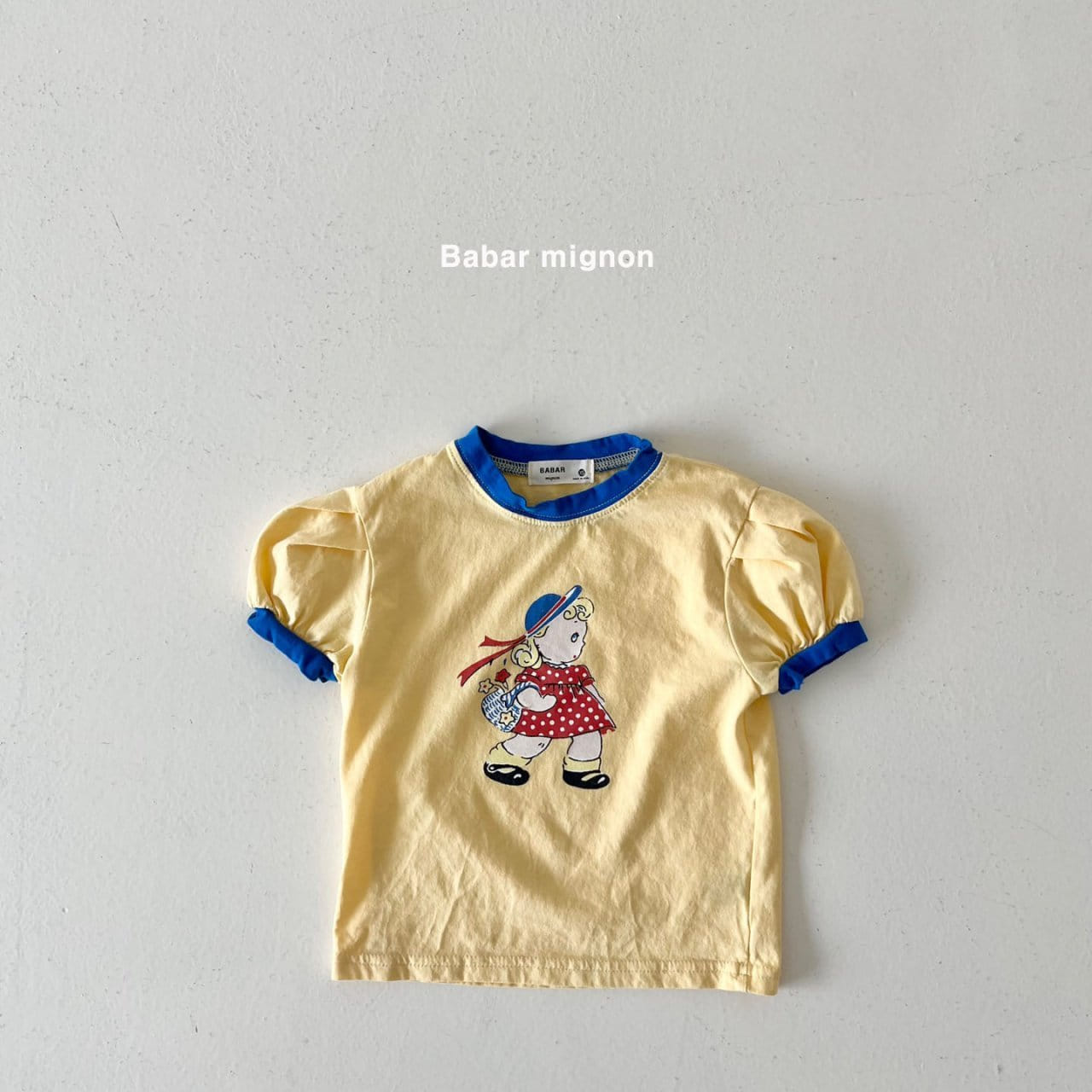 Babar Mignon - Korean Children Fashion - #Kfashion4kids - Girl Puff Tee - 10
