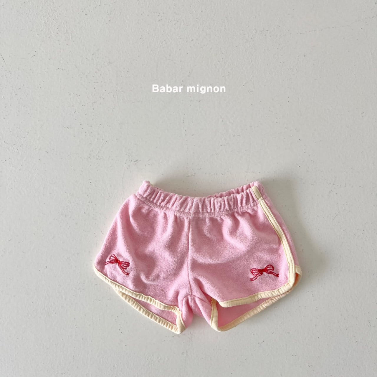 Babar Mignon - Korean Children Fashion - #Kfashion4kids - Piping Ribbon Shorts - 9