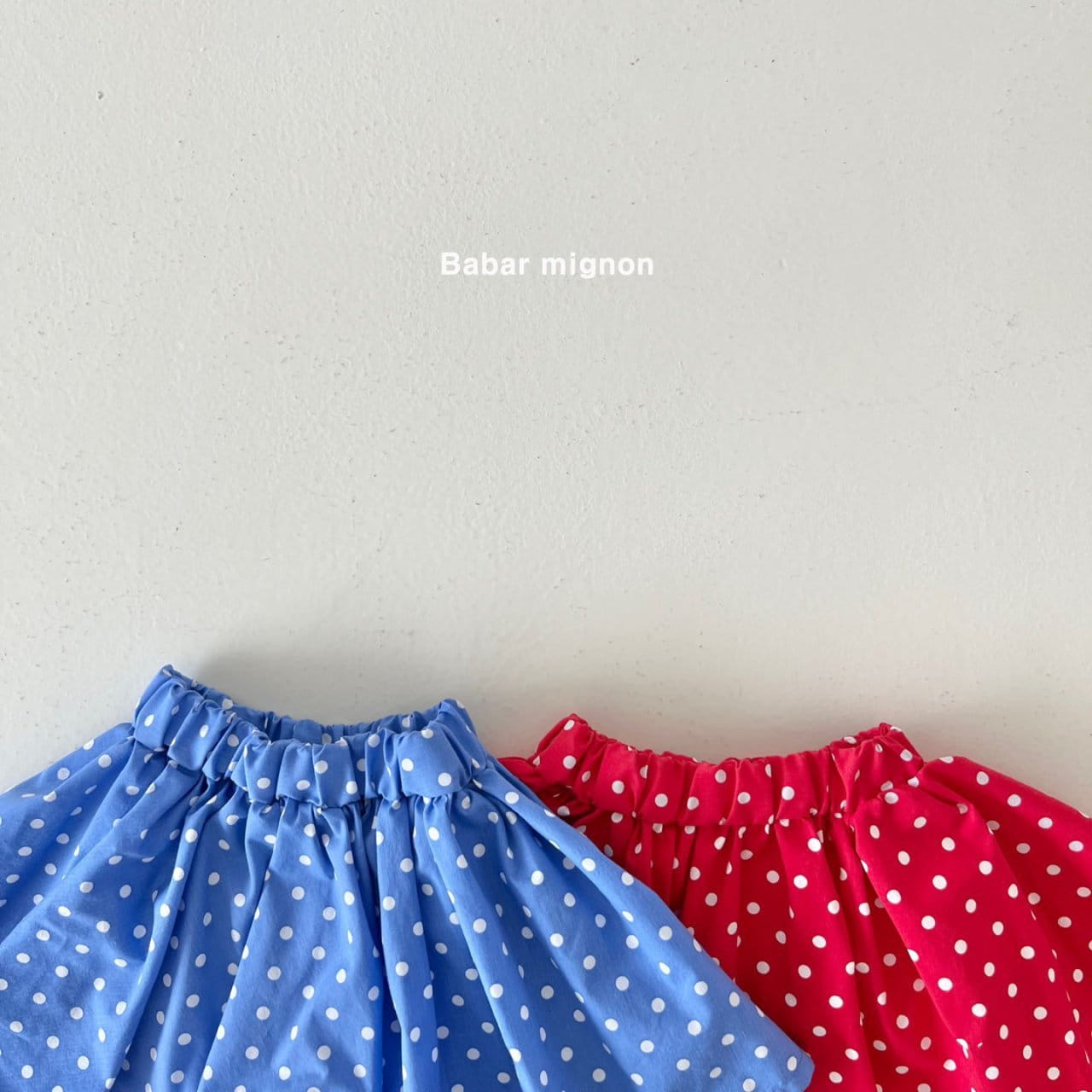 Babar Mignon - Korean Children Fashion - #kidzfashiontrend - Dot Skirt - 4