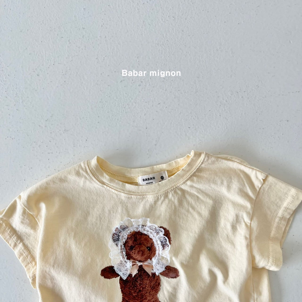 Babar Mignon - Korean Children Fashion - #childrensboutique - Doll Bear Tee - 8