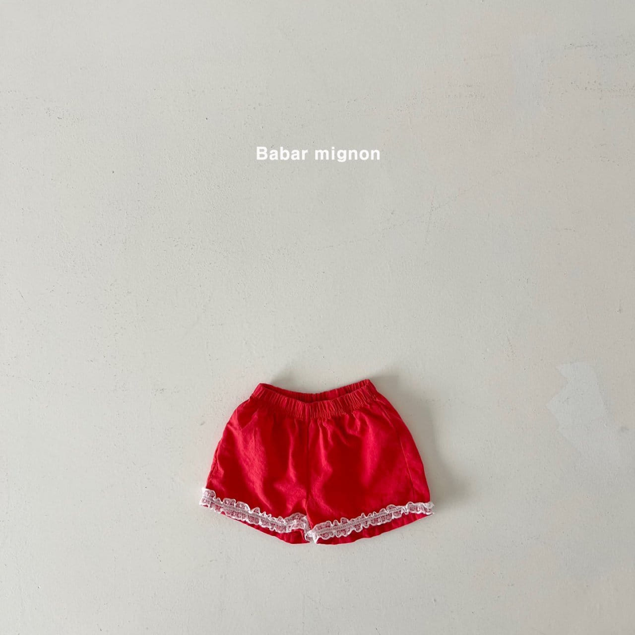 Babar Mignon - Korean Children Fashion - #childrensboutique - C L Lace Pants - 5