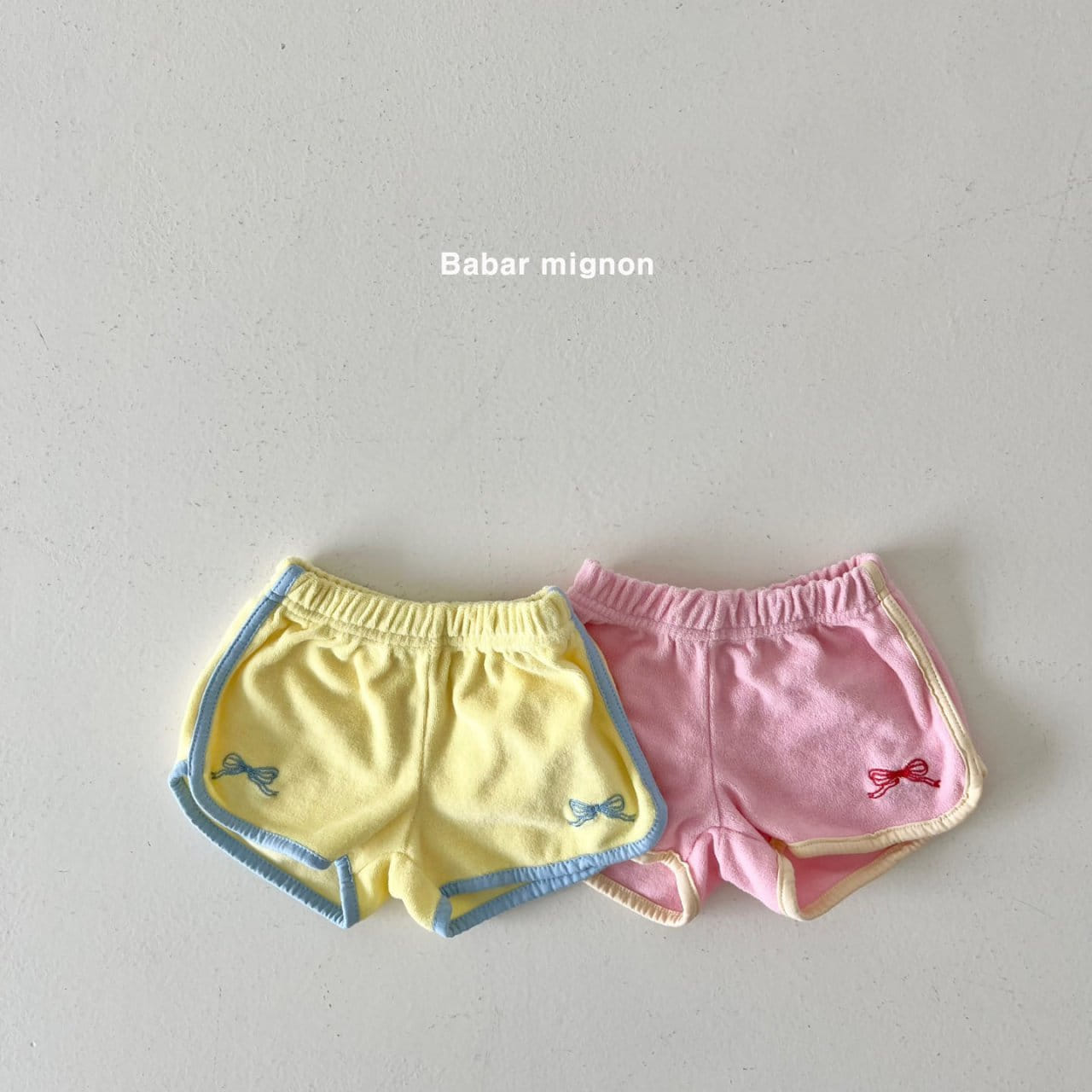 Babar Mignon - Korean Children Fashion - #childrensboutique - Piping Ribbon Shorts - 2