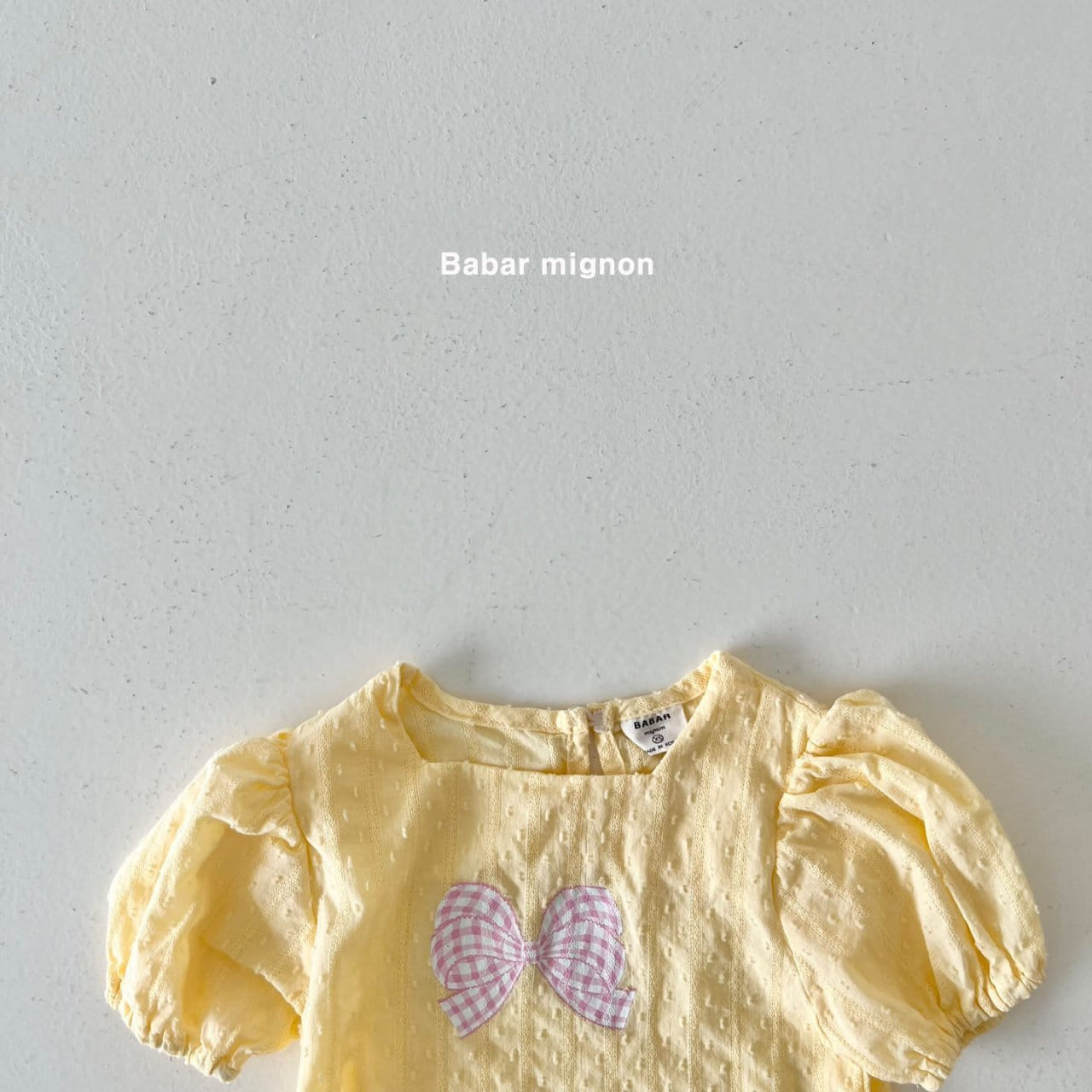 Babar Mignon - Korean Children Fashion - #childrensboutique - Mignon Blouse - 11