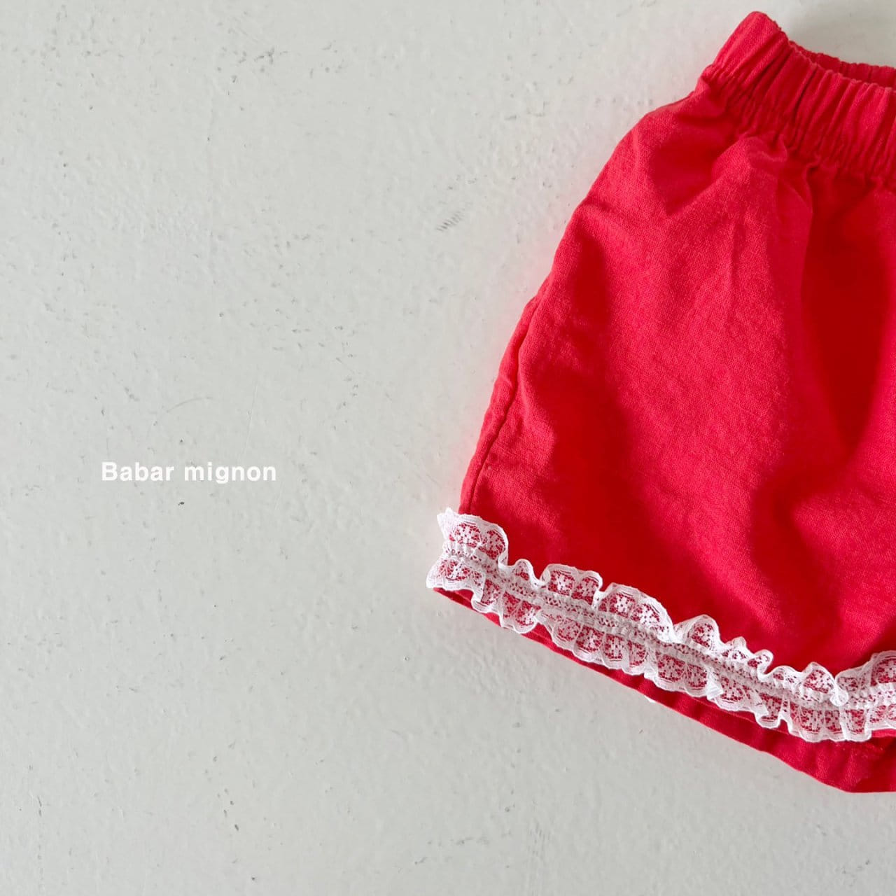 Babar Mignon - Korean Children Fashion - #fashionkids - C L Lace Pants - 8