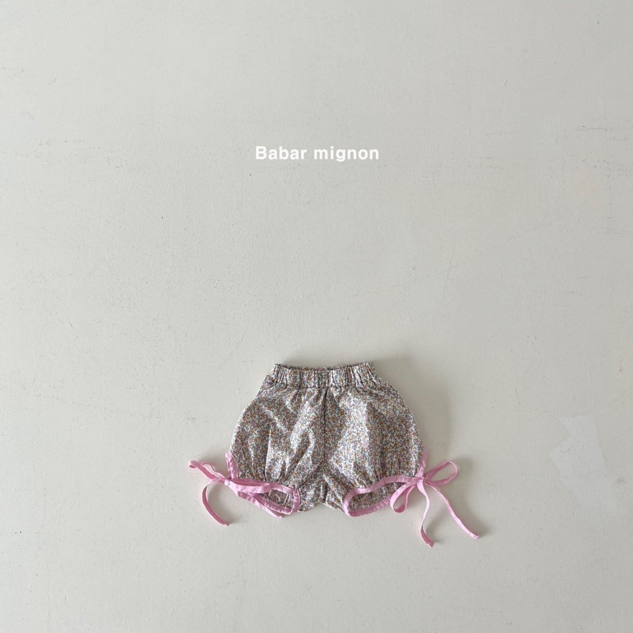 Babar Mignon - Korean Children Fashion - #kidsshorts - Pumpkin Ribbon Shrots - 5