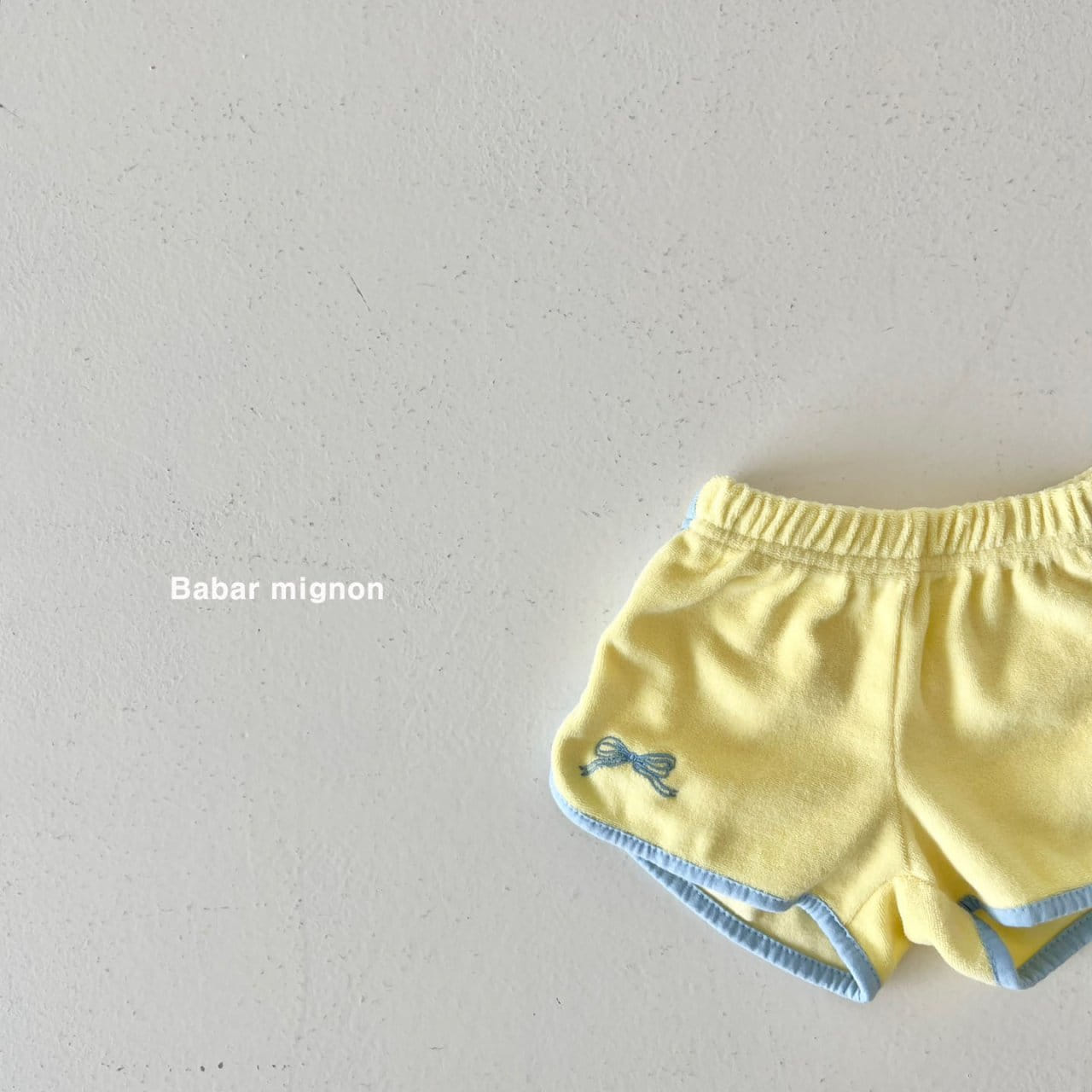 Babar Mignon - Korean Children Fashion - #kidsstore - Piping Ribbon Shorts - 7
