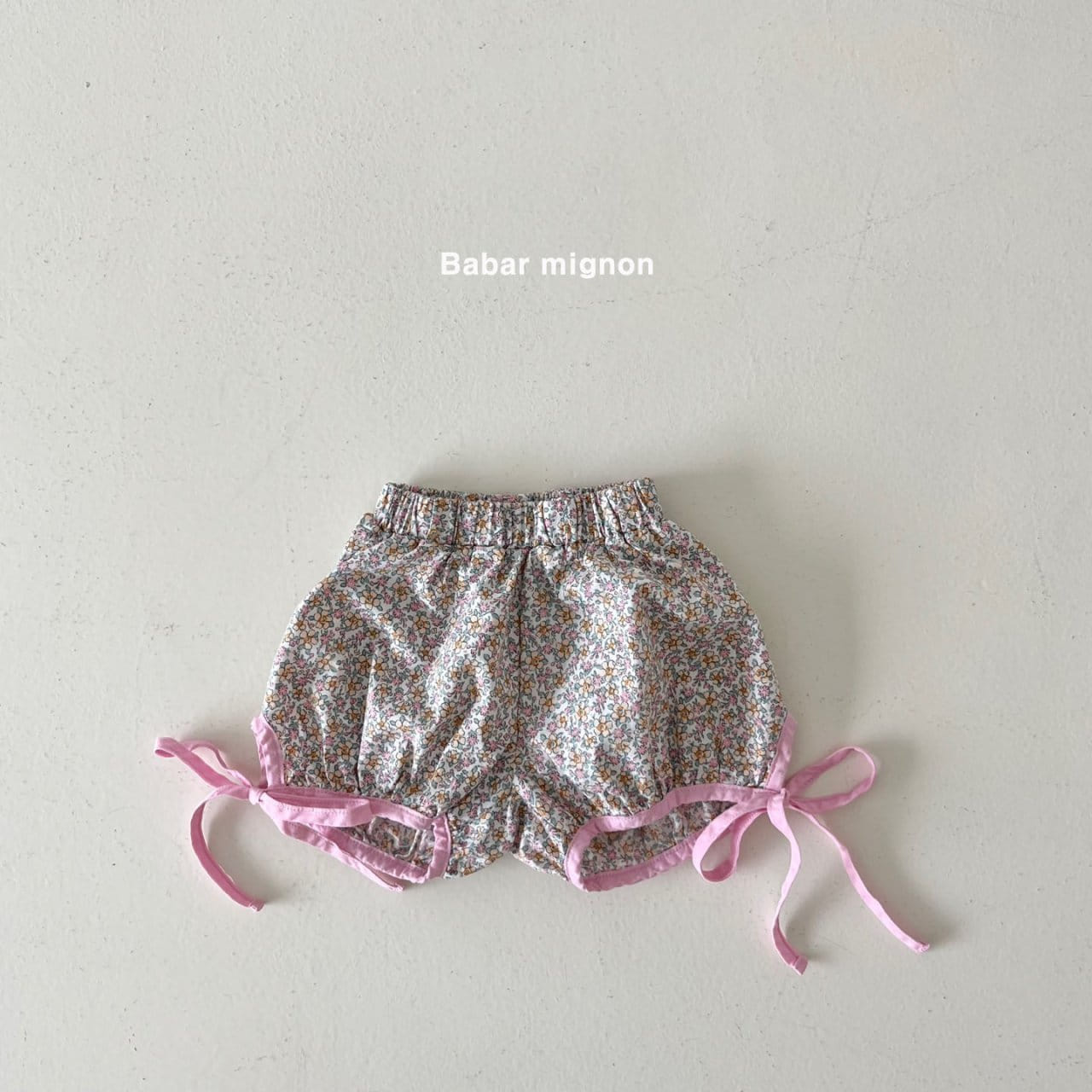 Babar Mignon - Korean Children Fashion - #kidsstore - Pumpkin Ribbon Shrots - 6