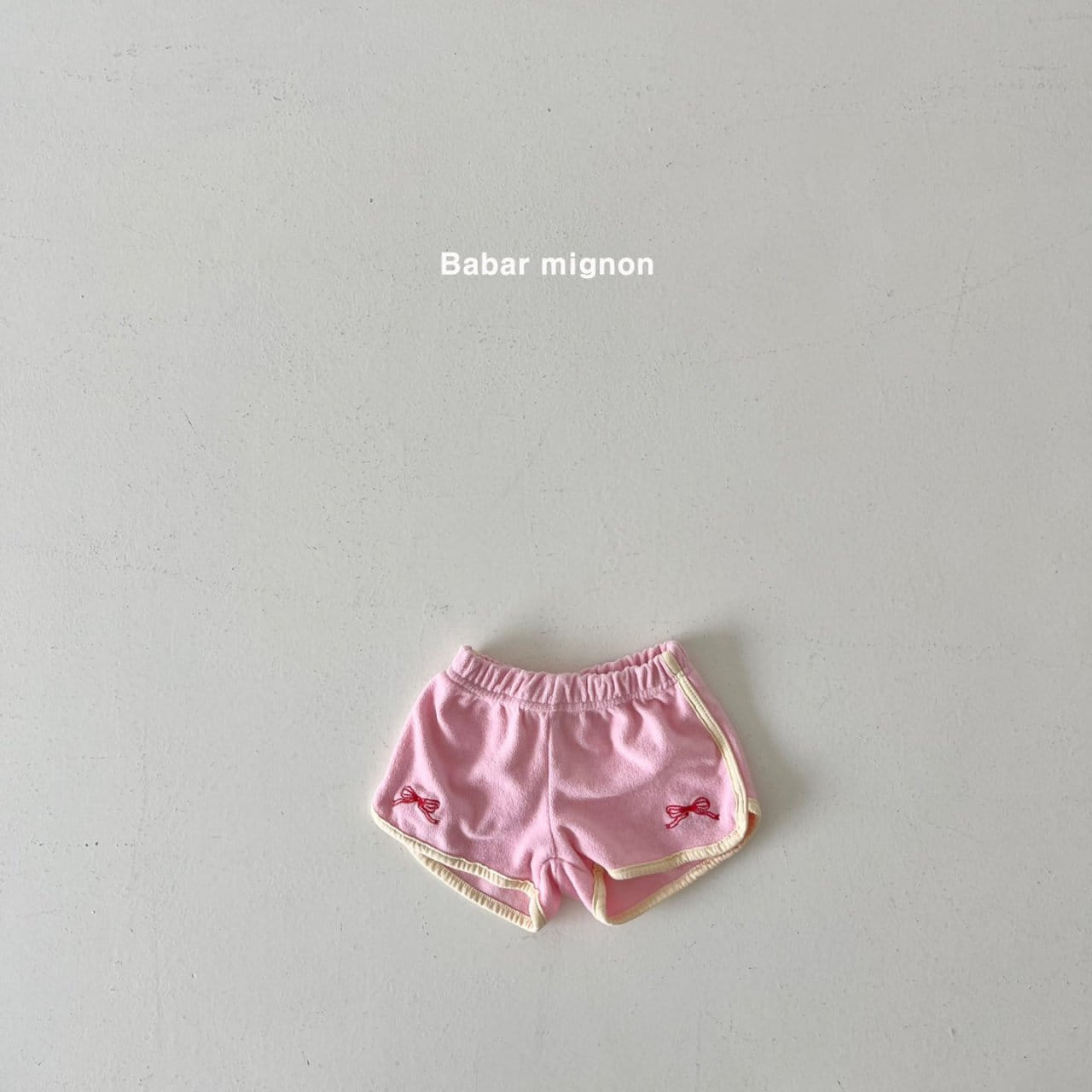 Babar Mignon - Korean Children Fashion - #kidzfashiontrend - Piping Ribbon Shorts - 8