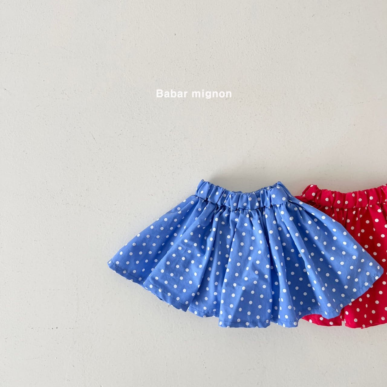 Babar Mignon - Korean Children Fashion - #kidzfashiontrend - Dot Skirt - 3