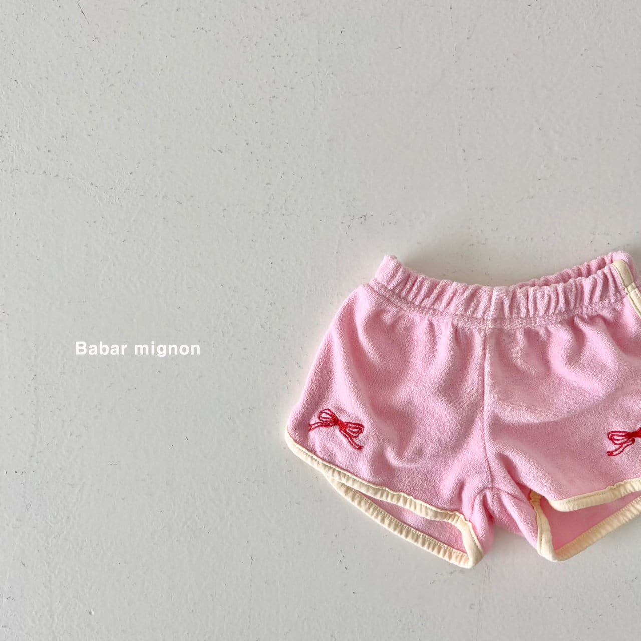 Babar Mignon - Korean Children Fashion - #littlefashionista - Piping Ribbon Shorts - 10