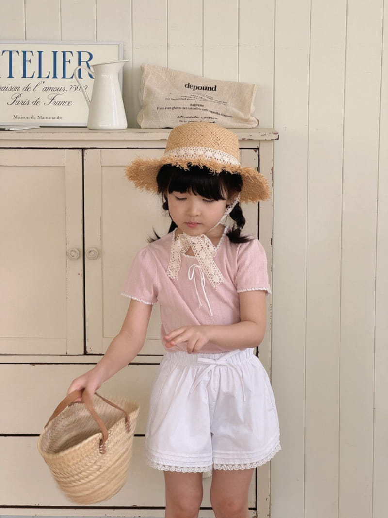 Bailey - Korean Children Fashion - #fashionkids - Lace Short Pants - 9