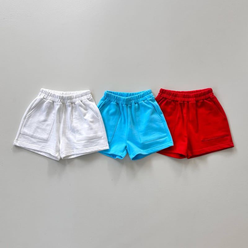 Bailey - Korean Children Fashion - #kidsstore - Out Pocket Middle Pants - 2