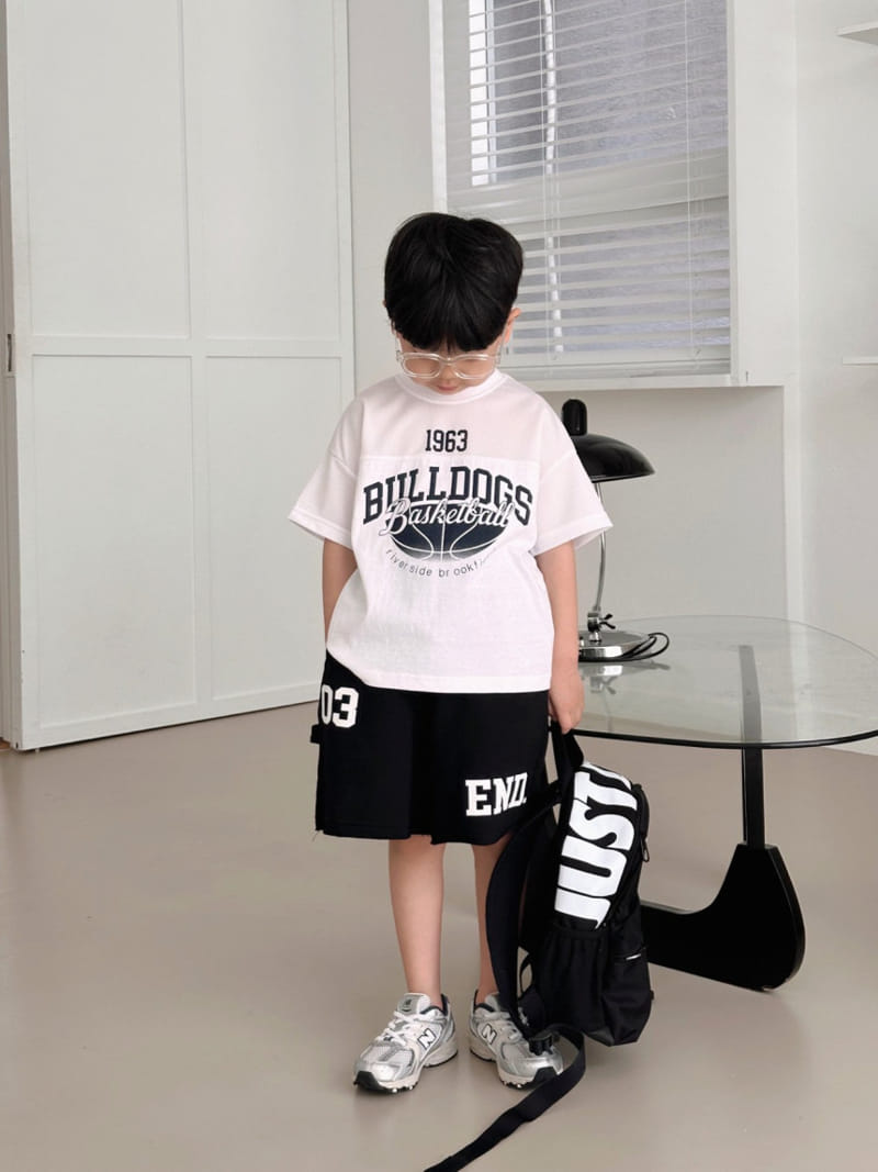 Bailey - Korean Children Fashion - #kidzfashiontrend - Basketball Mesh Tee - 5