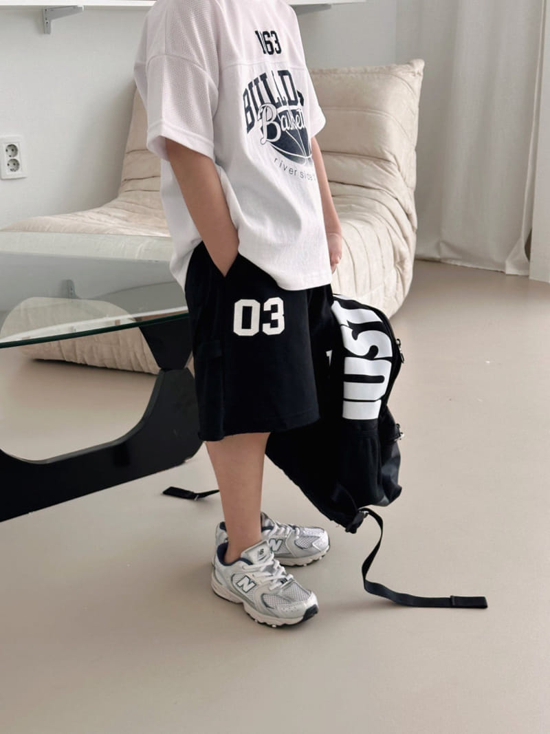Bailey - Korean Children Fashion - #stylishchildhood - Cutting Basketball Pants - 6