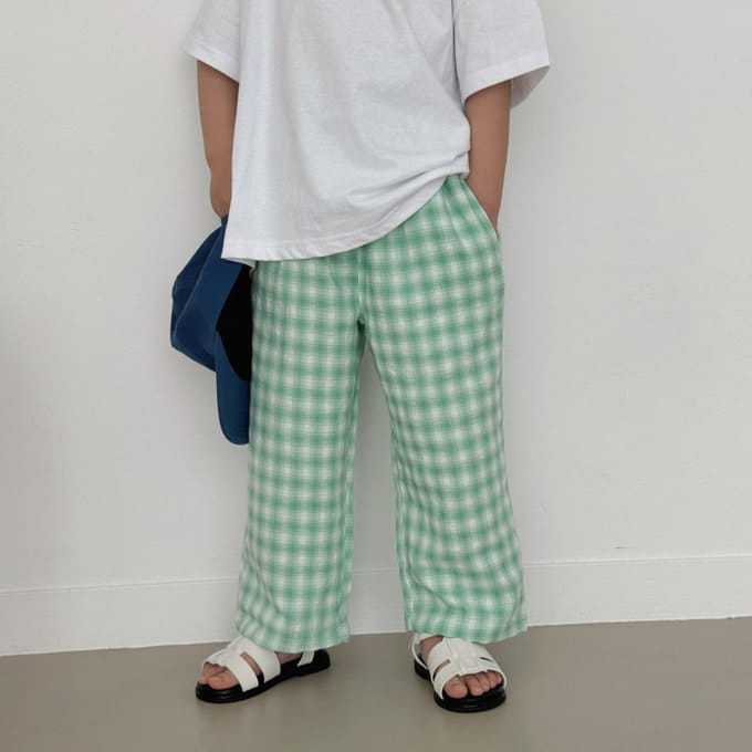 Bailey - Korean Children Fashion - #todddlerfashion - Summer Pattern Slacks