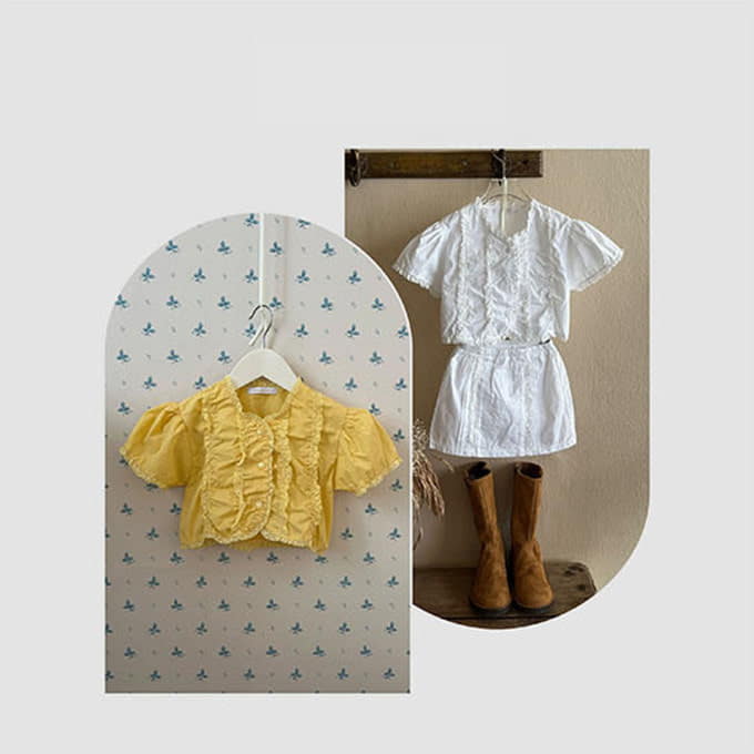 Banana J - Korean Children Fashion - #Kfashion4kids - Minions Blouse