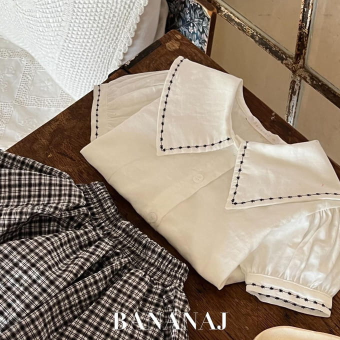 Banana J - Korean Children Fashion - #childrensboutique - Sullehim Blouse