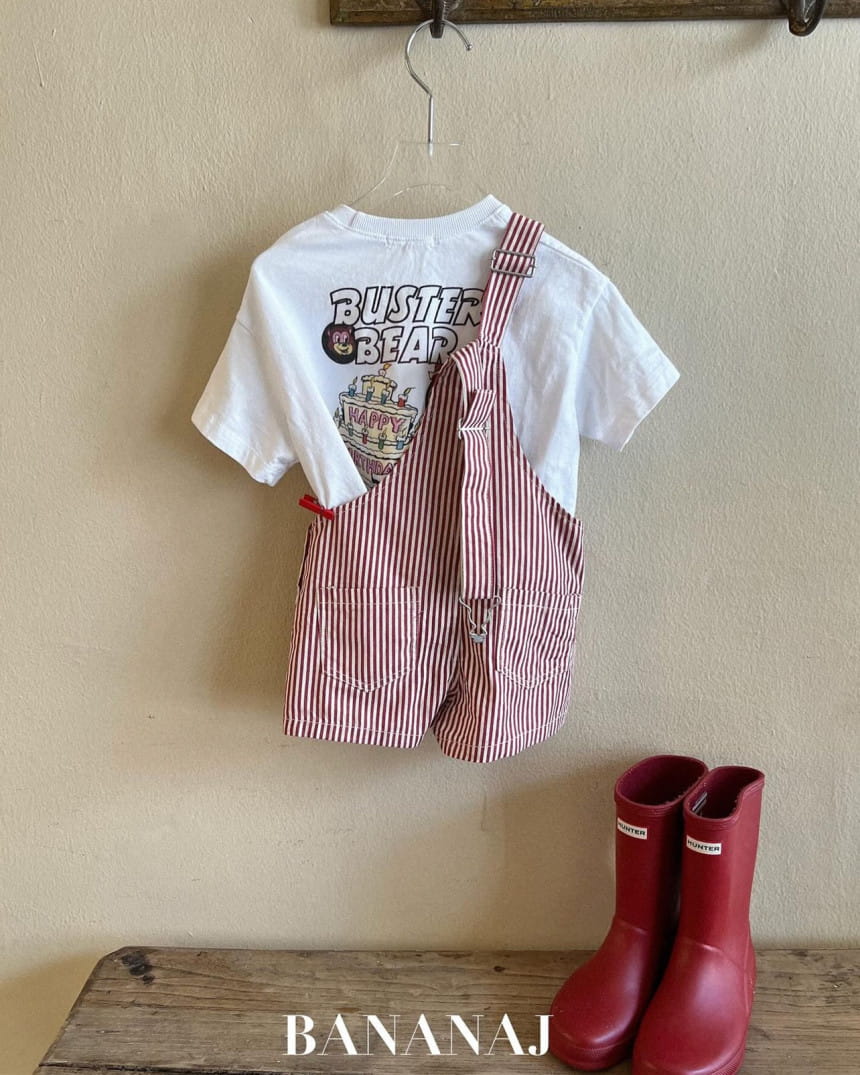 Banana J - Korean Children Fashion - #designkidswear - Happy Birthday Tee - 8