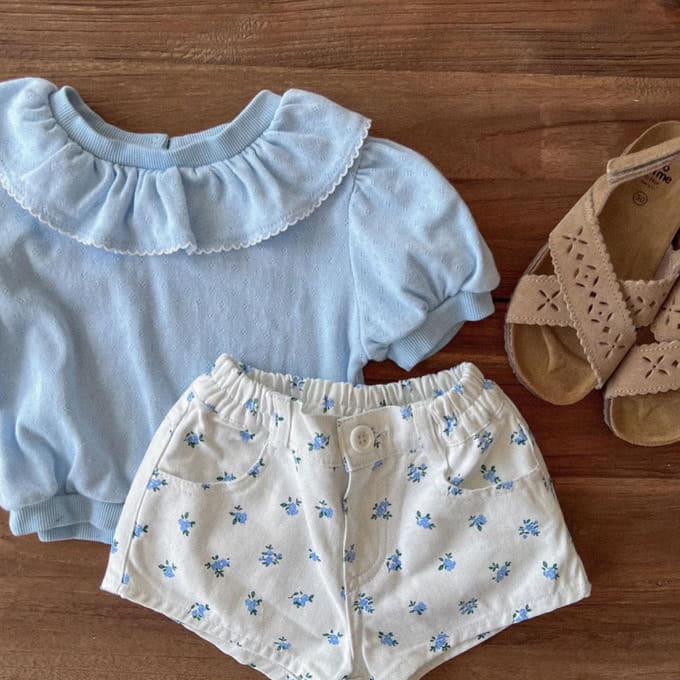 Banana J - Korean Children Fashion - #designkidswear - Pretty Tee