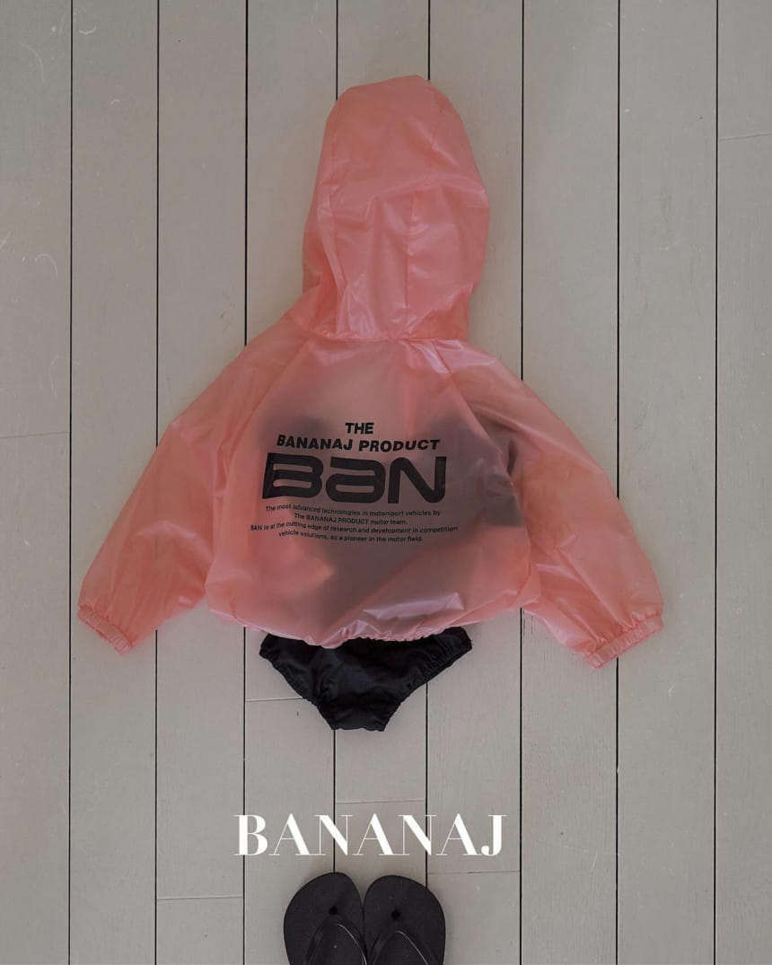 Banana J - Korean Children Fashion - #kidsstore - Raincoat Half Jumper - 5