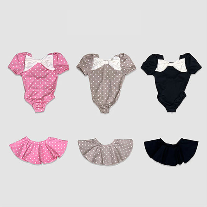 Banana J - Korean Children Fashion - #kidzfashiontrend - Hool Swim Skirt - 2