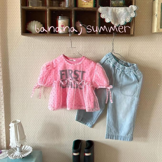 Banana J - Korean Children Fashion - #magicofchildhood - Class Tee