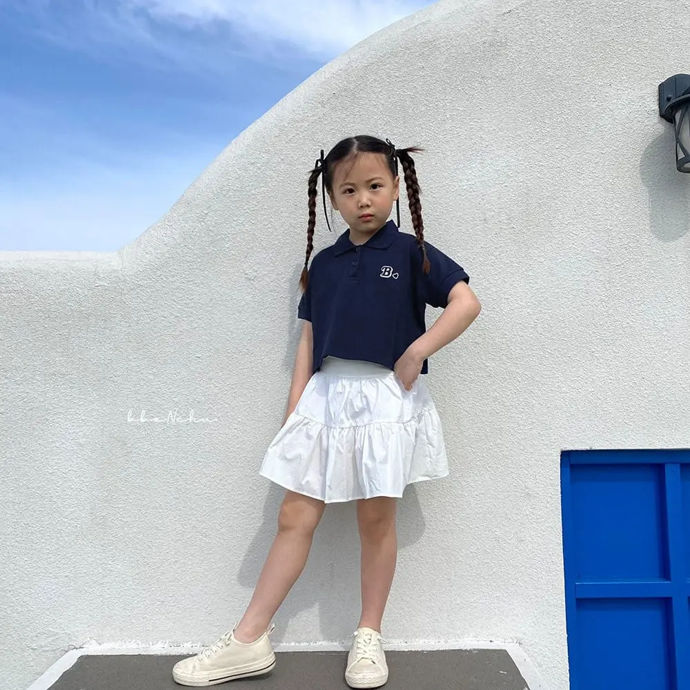 Bbonchu - Korean Children Fashion - #Kfashion4kids - B Collar Tee - 5
