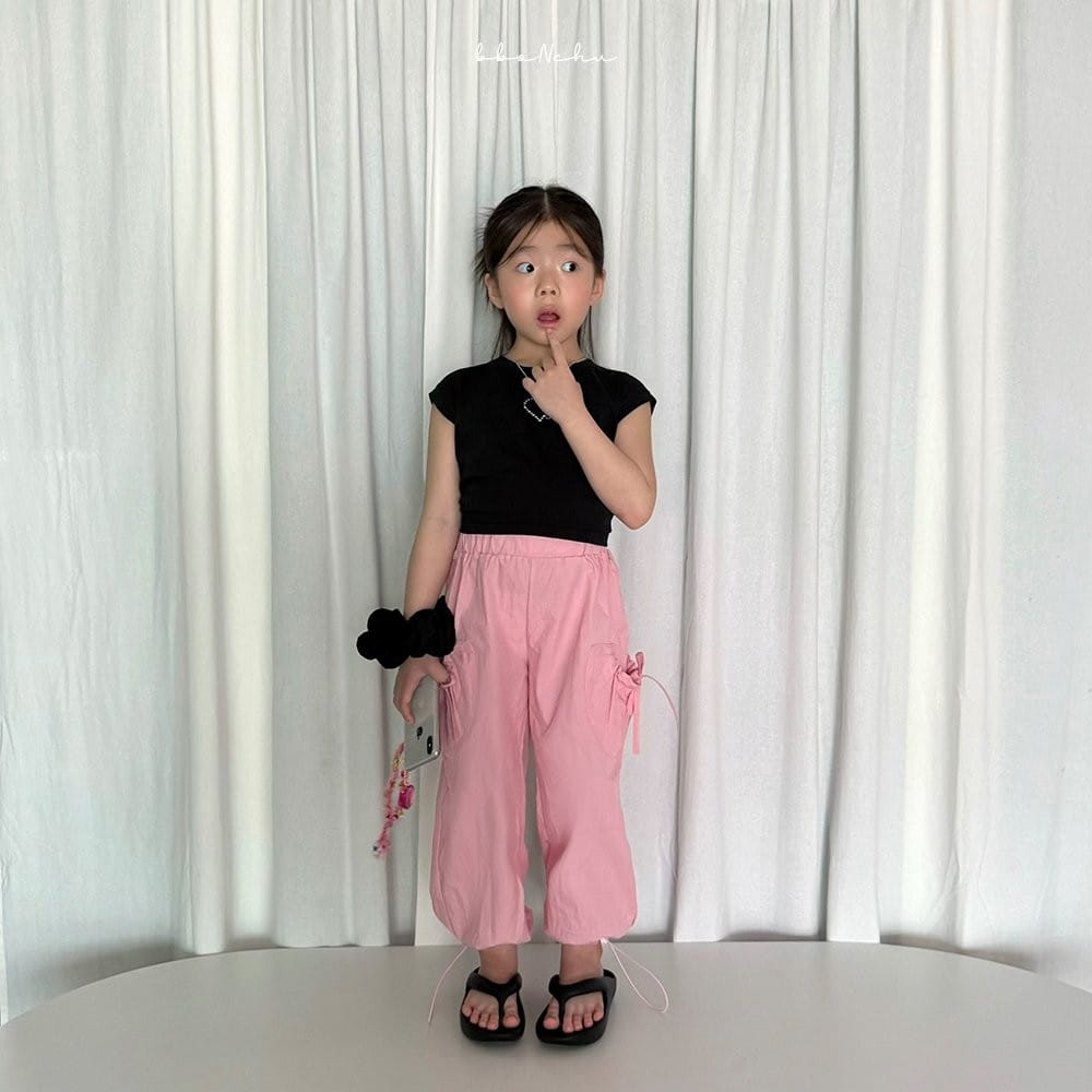Bbonchu - Korean Children Fashion - #childofig - String Gunbbang Pants - 9
