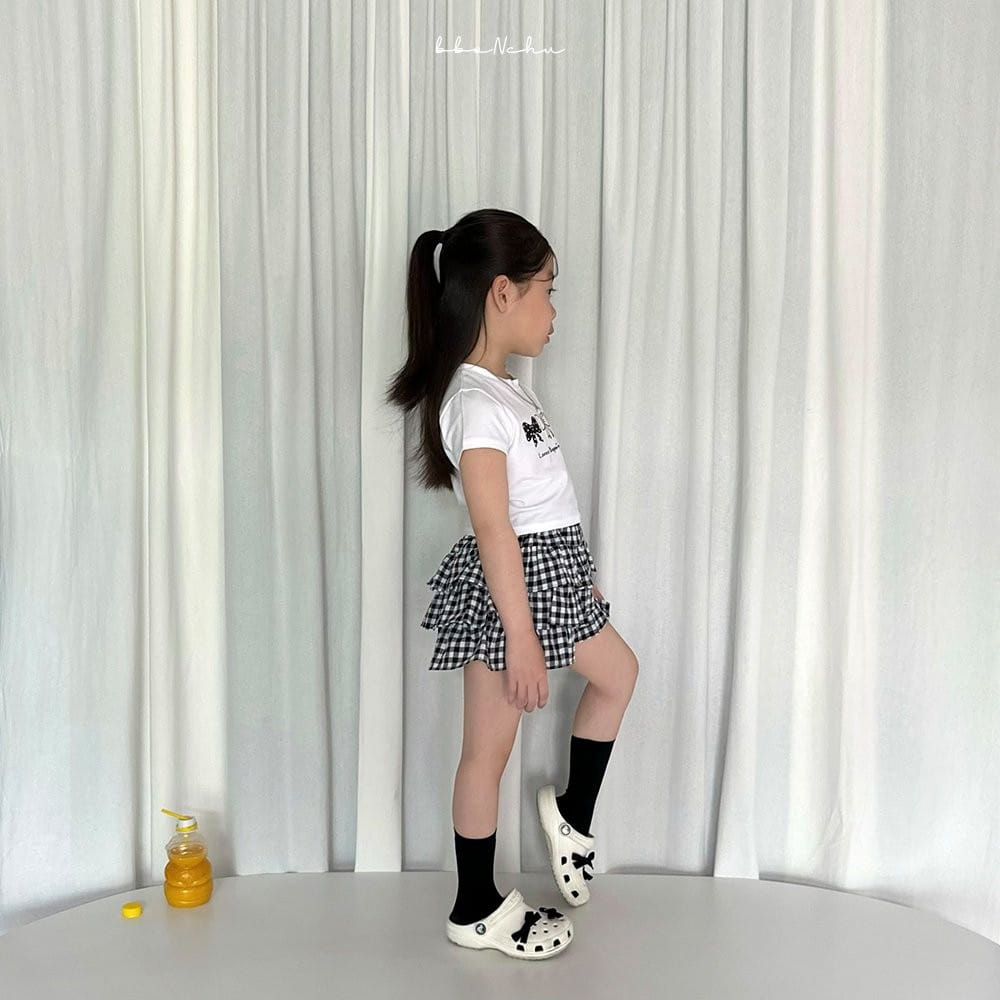 Bbonchu - Korean Children Fashion - #childrensboutique - Check Kan Kan Pants - 7