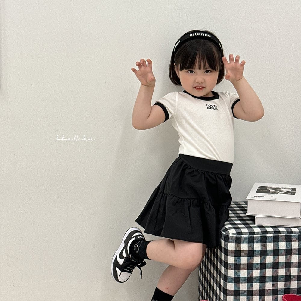 Bbonchu - Korean Children Fashion - #childrensboutique - Love More Tee - 11