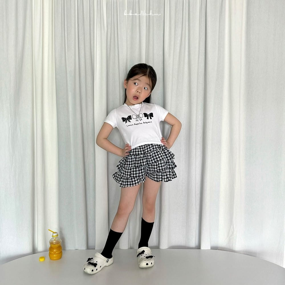 Bbonchu - Korean Children Fashion - #childrensboutique - Ribbon Ribbon Tee - 11