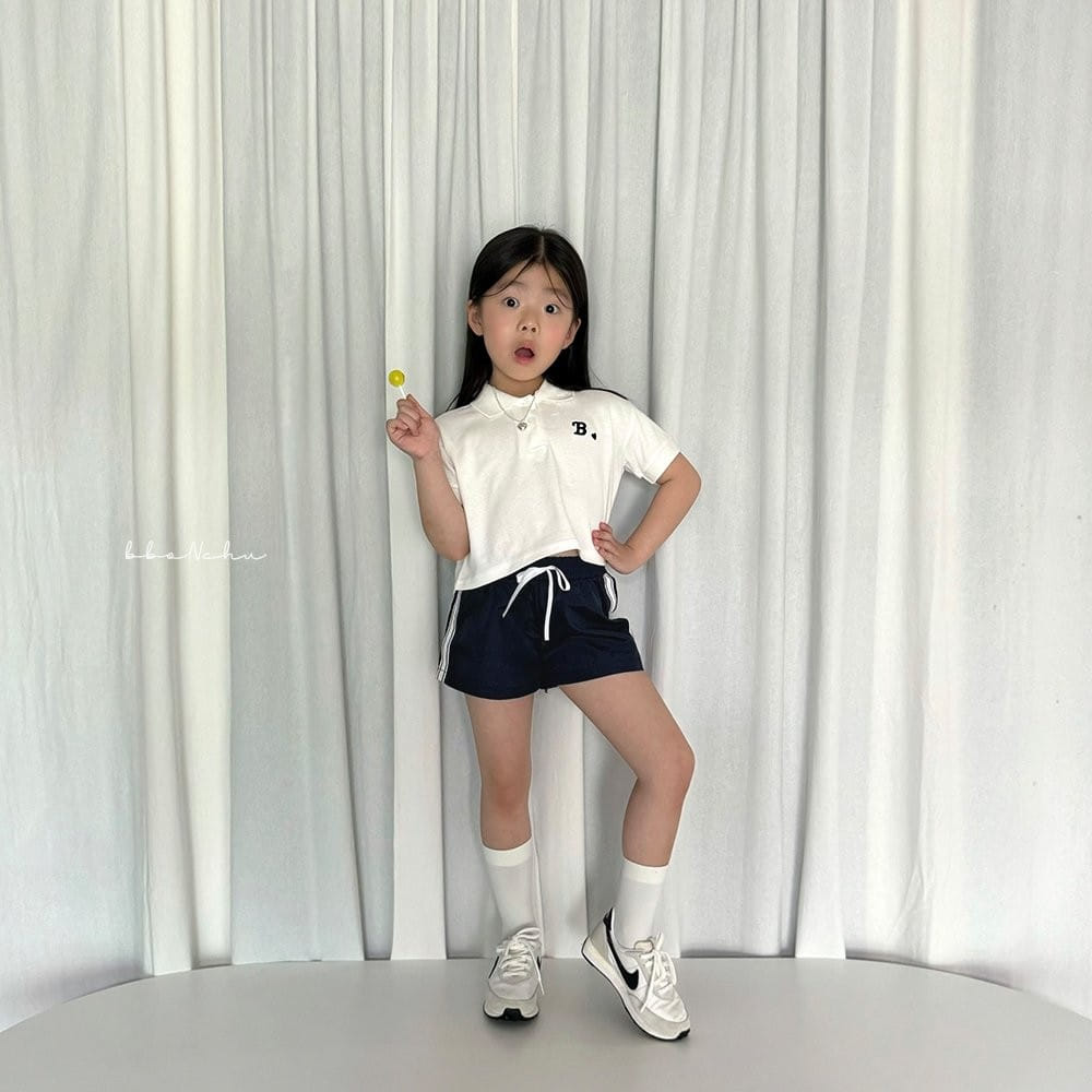 Bbonchu - Korean Children Fashion - #kidsshorts - Taping Pants - 10