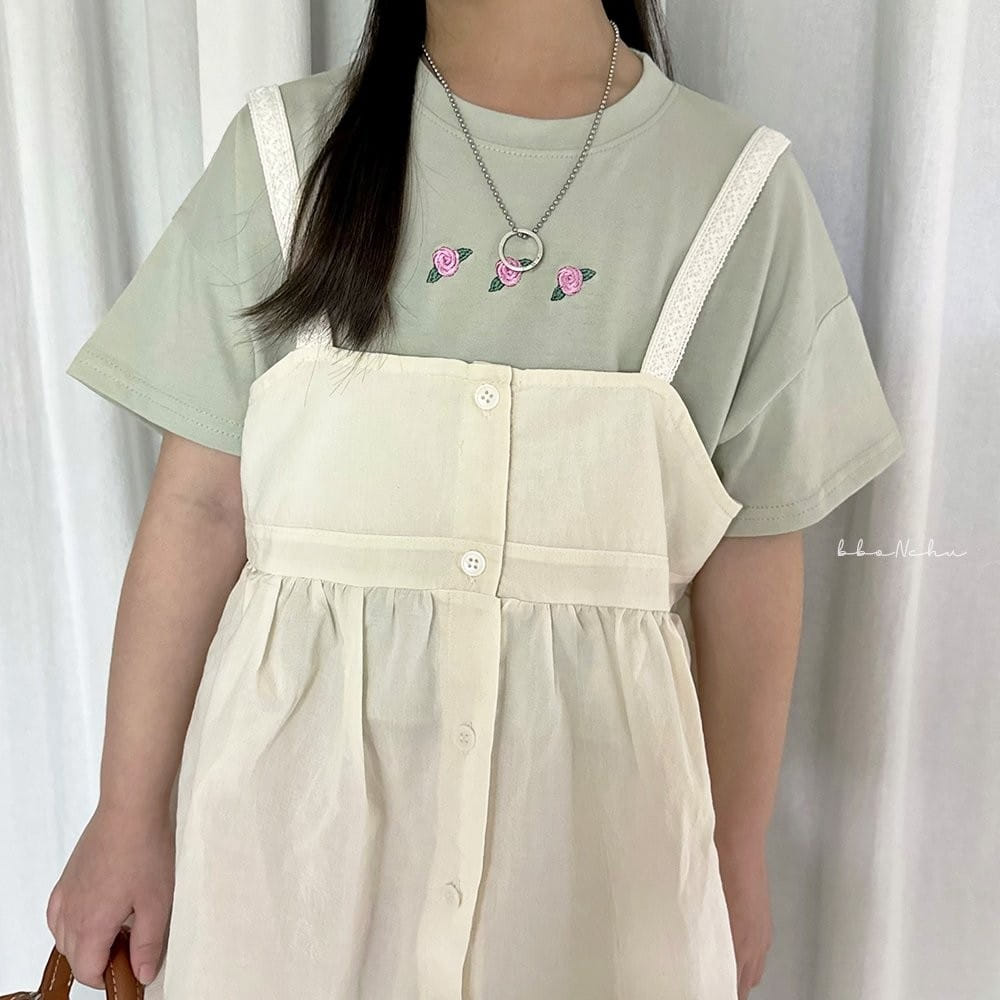 Bbonchu - Korean Children Fashion - #kidsshorts - Watercolor One-Piece - 8