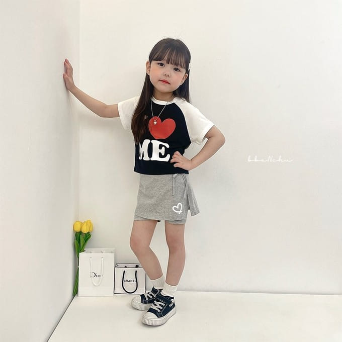 Bbonchu - Korean Children Fashion - #kidsstore - I Love Me Raglan Tee