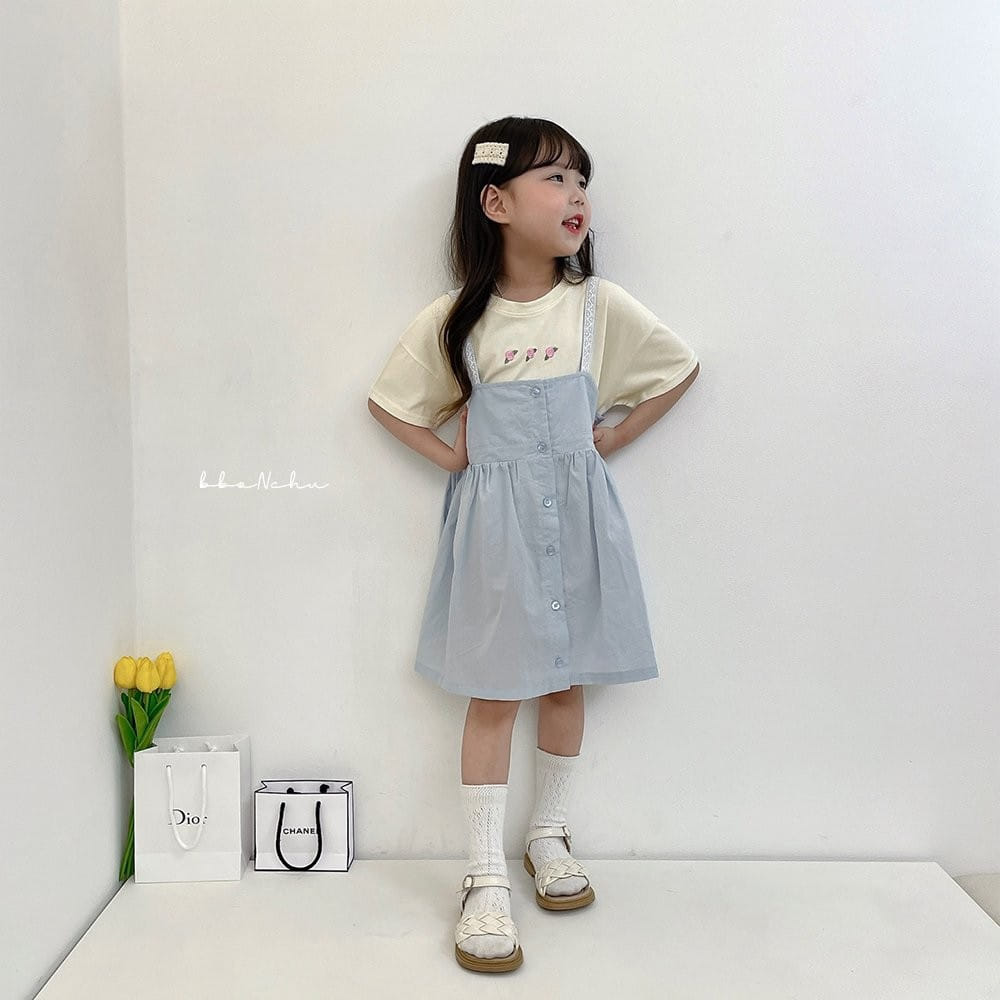 Bbonchu - Korean Children Fashion - #kidzfashiontrend - Watercolor One-Piece - 10