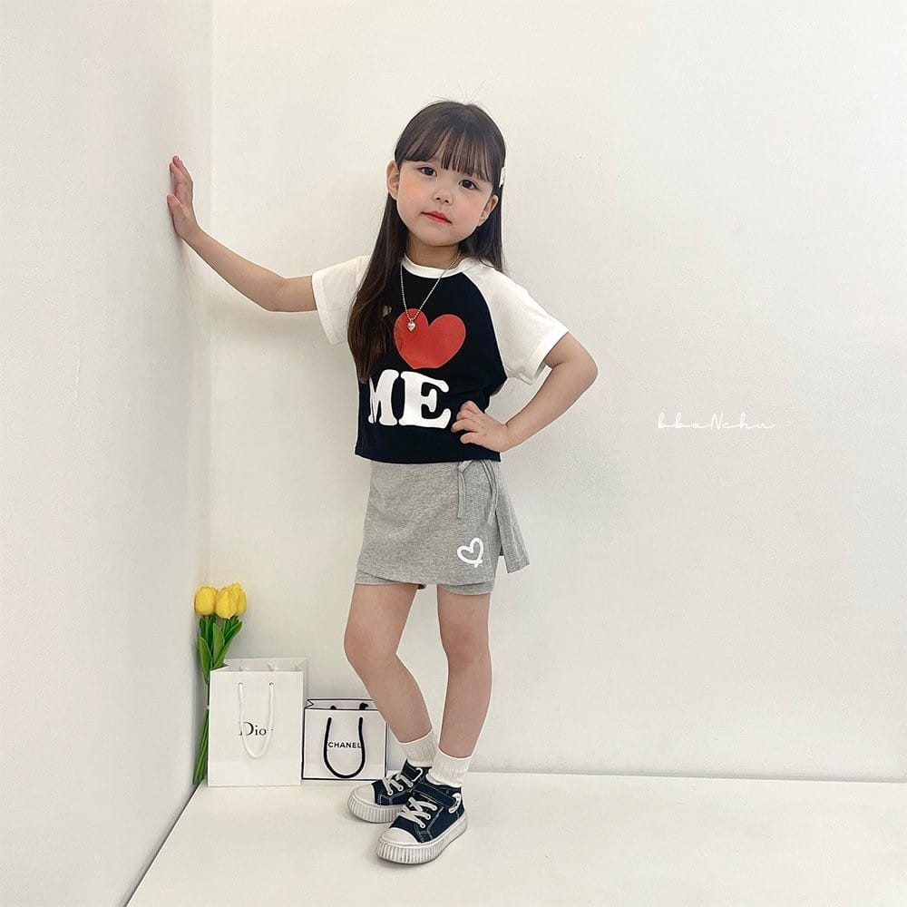 Bbonchu - Korean Children Fashion - #kidzfashiontrend - I Love Me Raglan Tee - 2