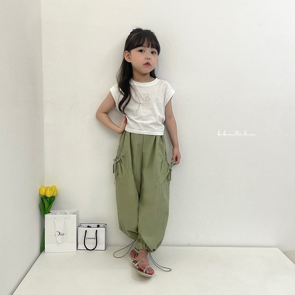 Bbonchu - Korean Children Fashion - #magicofchildhood - String Gunbbang Pants - 3