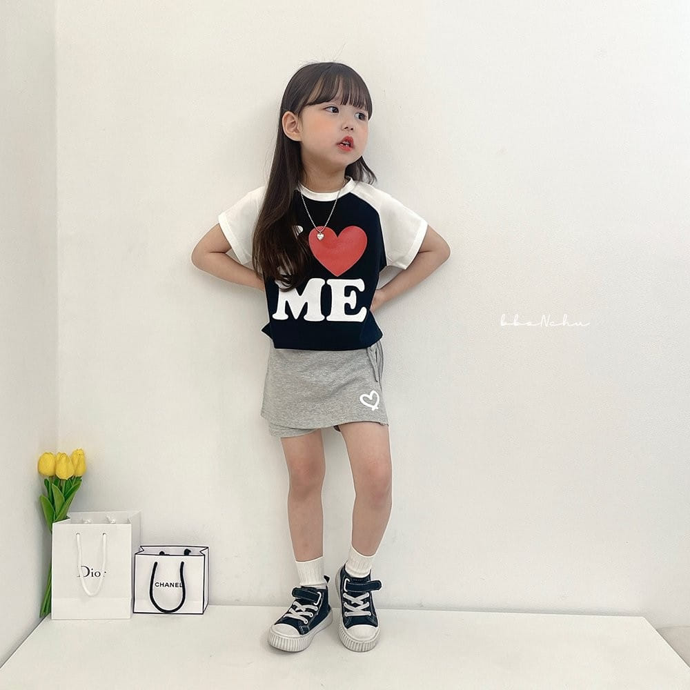 Bbonchu - Korean Children Fashion - #magicofchildhood - I Love Me Raglan Tee - 5