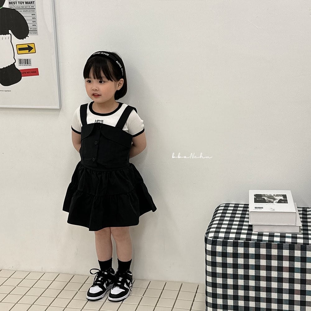 Bbonchu - Korean Children Fashion - #minifashionista - Love More Tee - 7