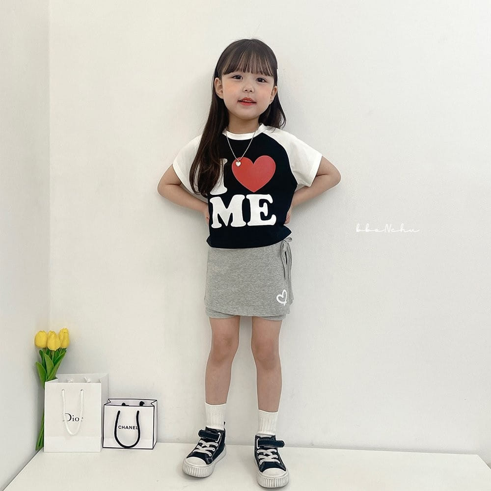 Bbonchu - Korean Children Fashion - #minifashionista - I Love Me Raglan Tee - 6