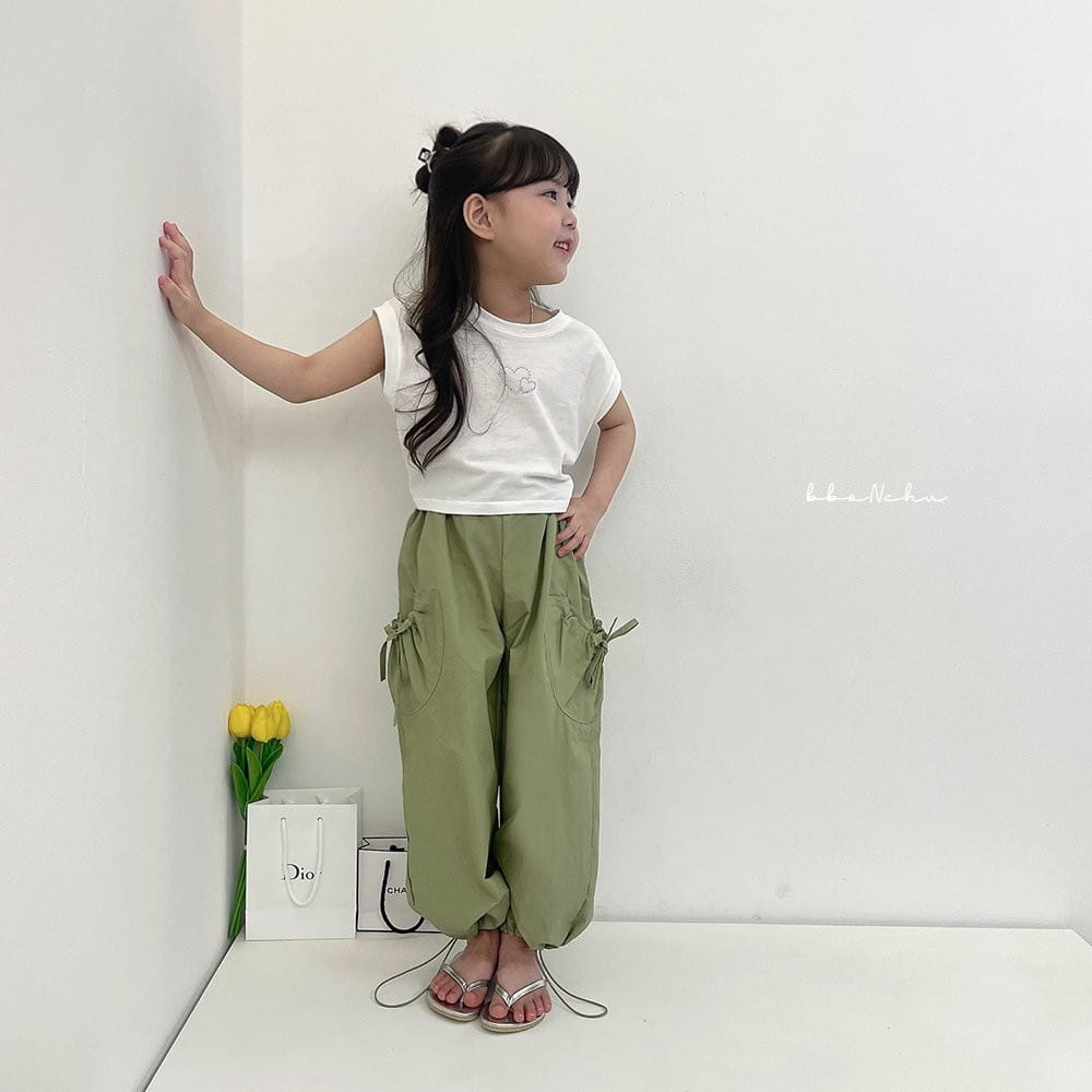 Bbonchu - Korean Children Fashion - #prettylittlegirls - String Gunbbang Pants - 5