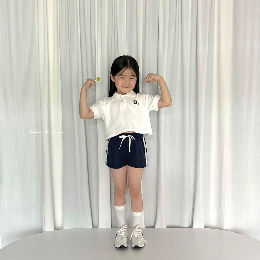 Bbonchu - Korean Children Fashion - #prettylittlegirls - B Collar Tee - 9