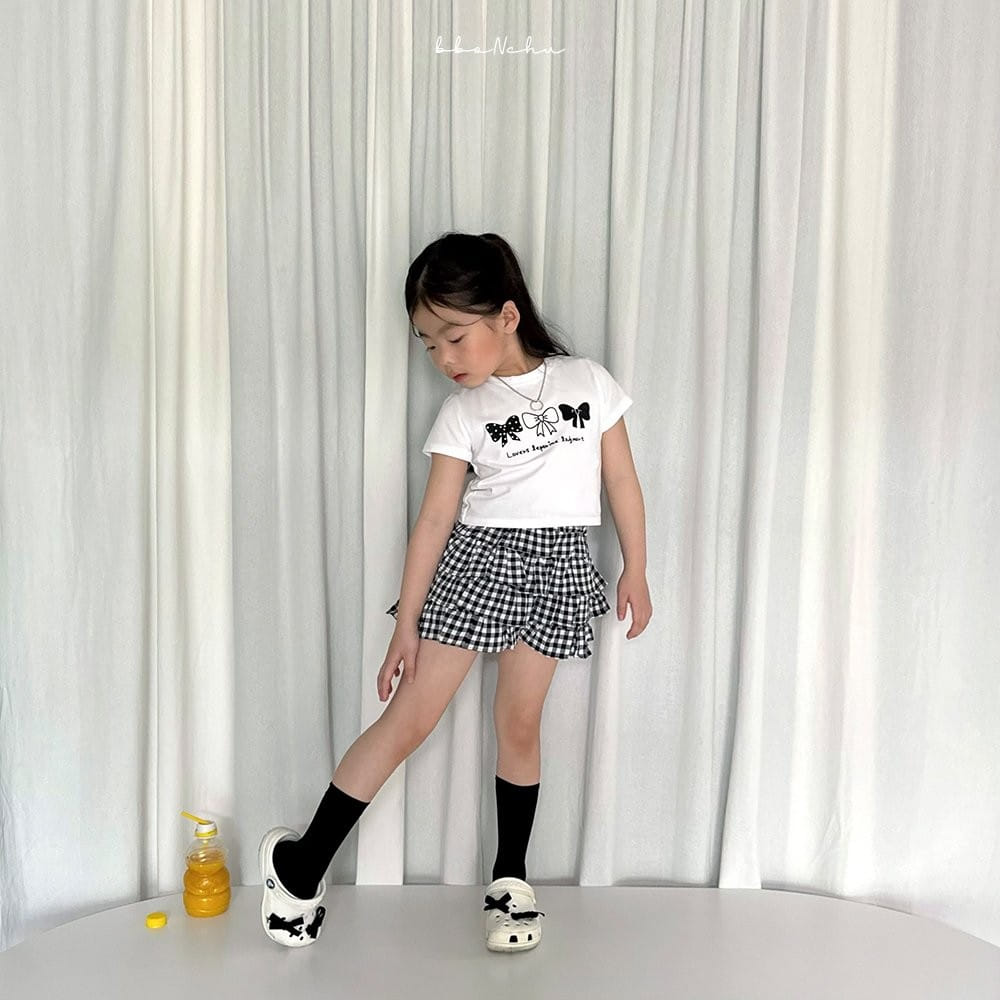 Bbonchu - Korean Children Fashion - #stylishchildhood - Ribbon Ribbon Tee - 9