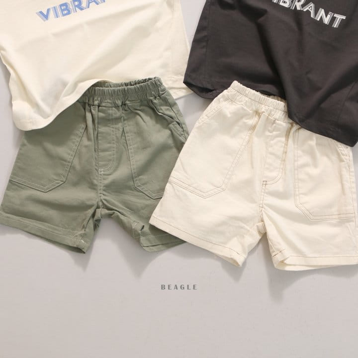 Beagle - Korean Children Fashion - #childofig - Stitch Span Shorts - 11