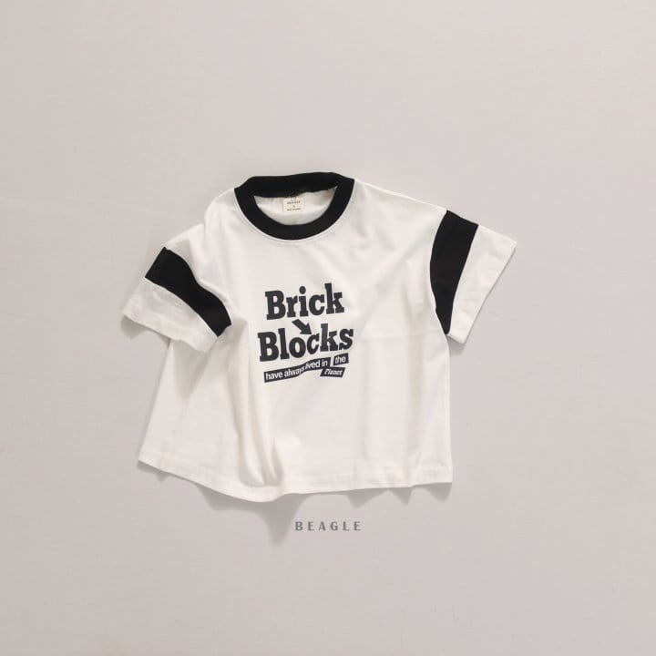 Beagle - Korean Children Fashion - #childrensboutique - Brick Color Tee - 3
