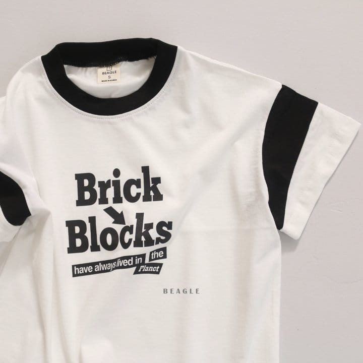 Beagle - Korean Children Fashion - #childrensboutique - Brick Color Tee - 4