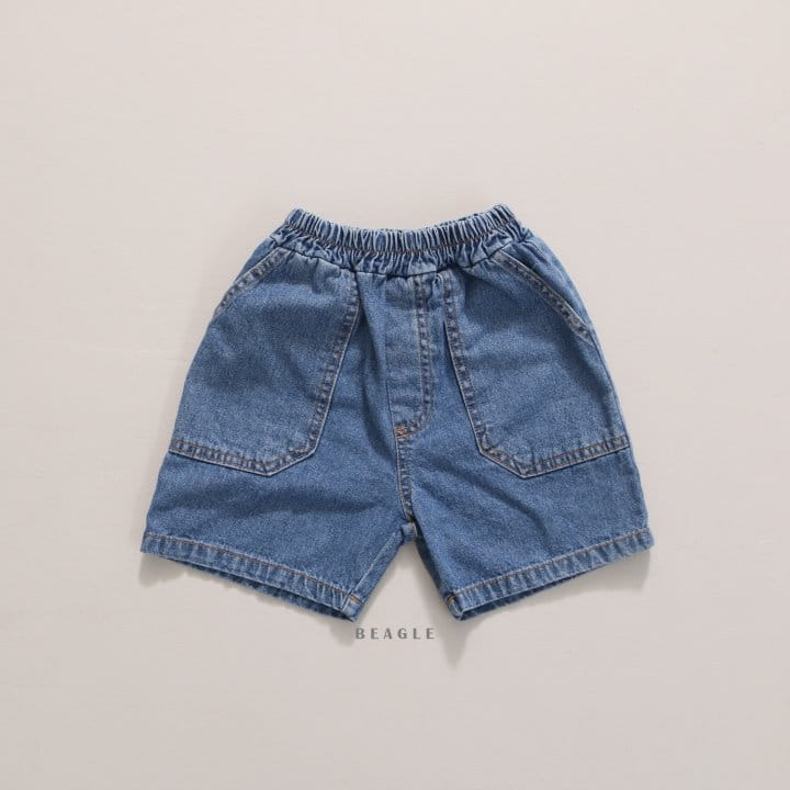 Beagle - Korean Children Fashion - #fashionkids - Cool Denim Shorts - 3